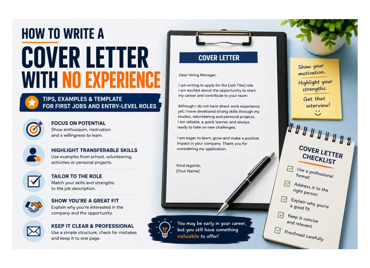 How to Write a Cover Letter with No Experience - TavaJobs Career Advice
