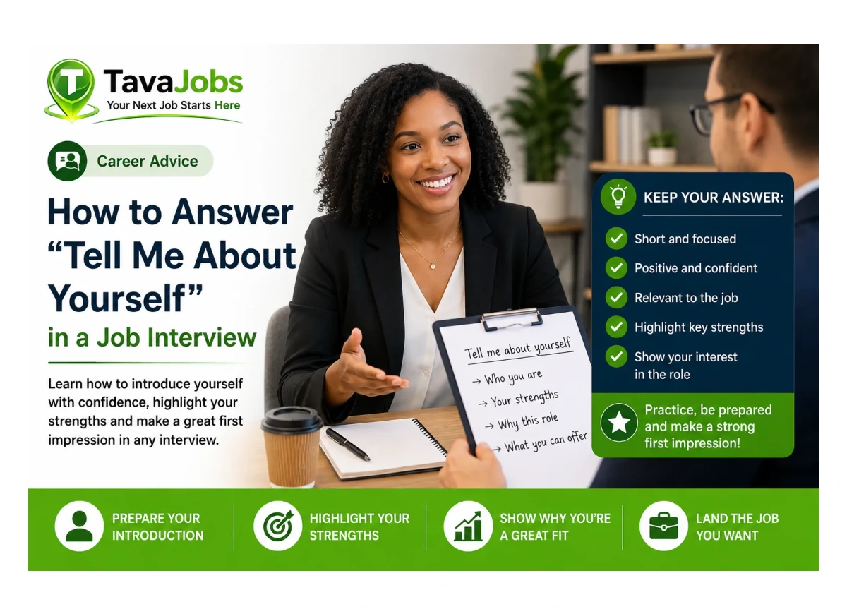 How to Answer Tell Me About Yourself in a Job Interview - TavaJobs Career Advice